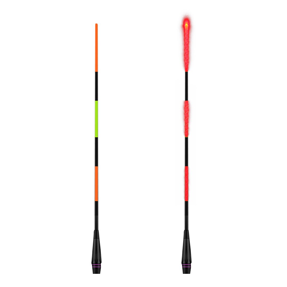 Flotador de pesca con luz LED que cambia de Color, boya electrónica, accesorios de pesca