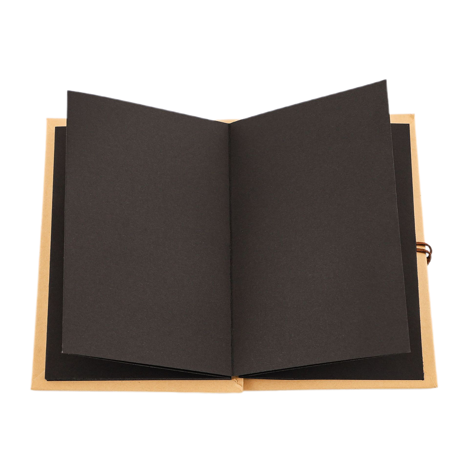 Fotoalbum 40/34 sider dobbeltrådinnbinding gjør-det-selv hardt omslag spiral utklippsbok fotoalbum 20 ark fotobok med tykke sider: Gul