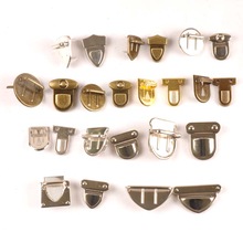 2 set silver/ton antik brons handväska väska tillbehör handväska snäpplås/ stängningslås  cp2404
