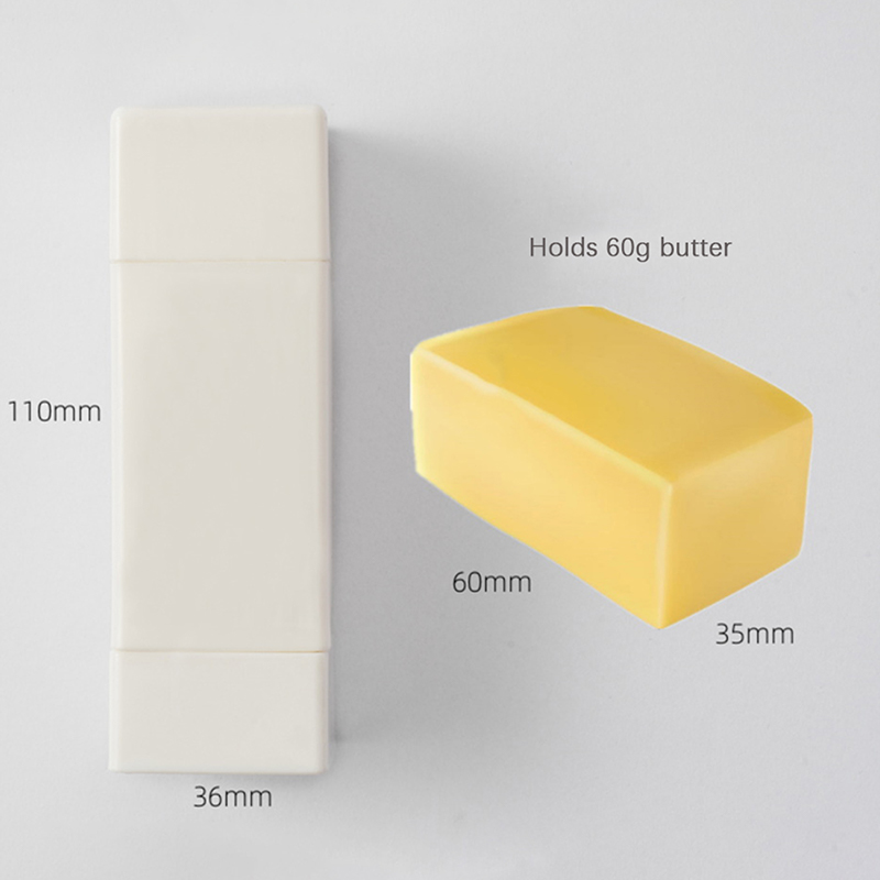 2022 Handy Solid Butter Spreader Holders Sticks Plastic Storage Small Kitchen Baking Tools Cheese Keeper Case 1 PC
