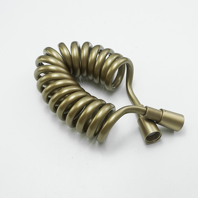 2m/3m Spring Flexible Shower Hose for Water Plumbing Toilet Bidet Sprayer Telephone Line Plumbing Hose G1/2 Bathroom Replacement