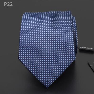 Mænd hals slips silke forlænget 160 cm lange 8 cm bredde blå slips forretning: 1
