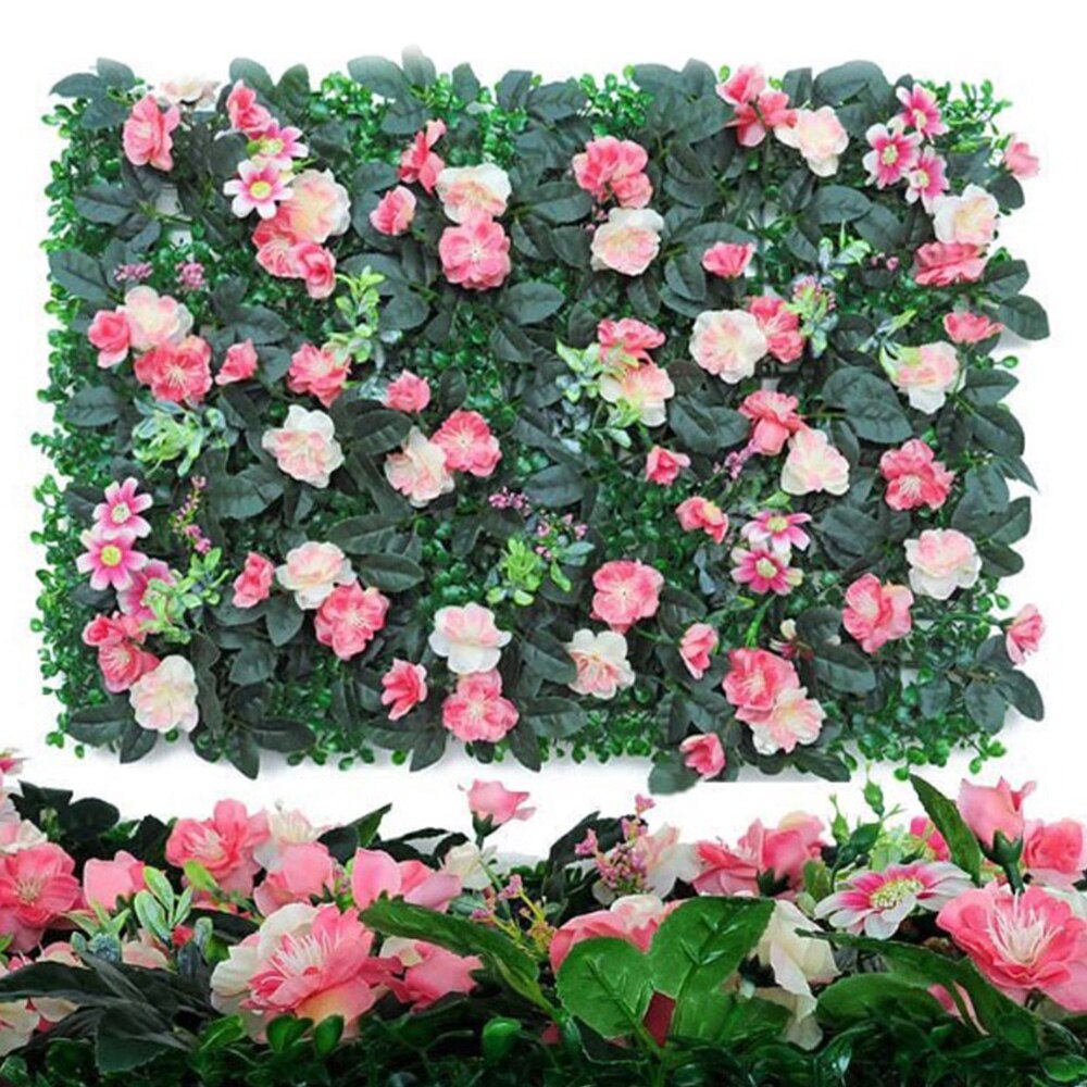 DIY Wedding Flower Wall Arrangement Supplies Silk Artificial Flower Row Decor Wedding Backdrop: champagne