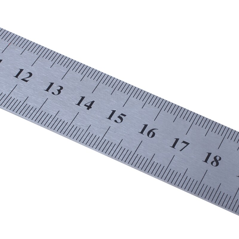 30cm aluminium handgrepen met roestvrijstalen schaalverdeling, rechte hoekmeetlat