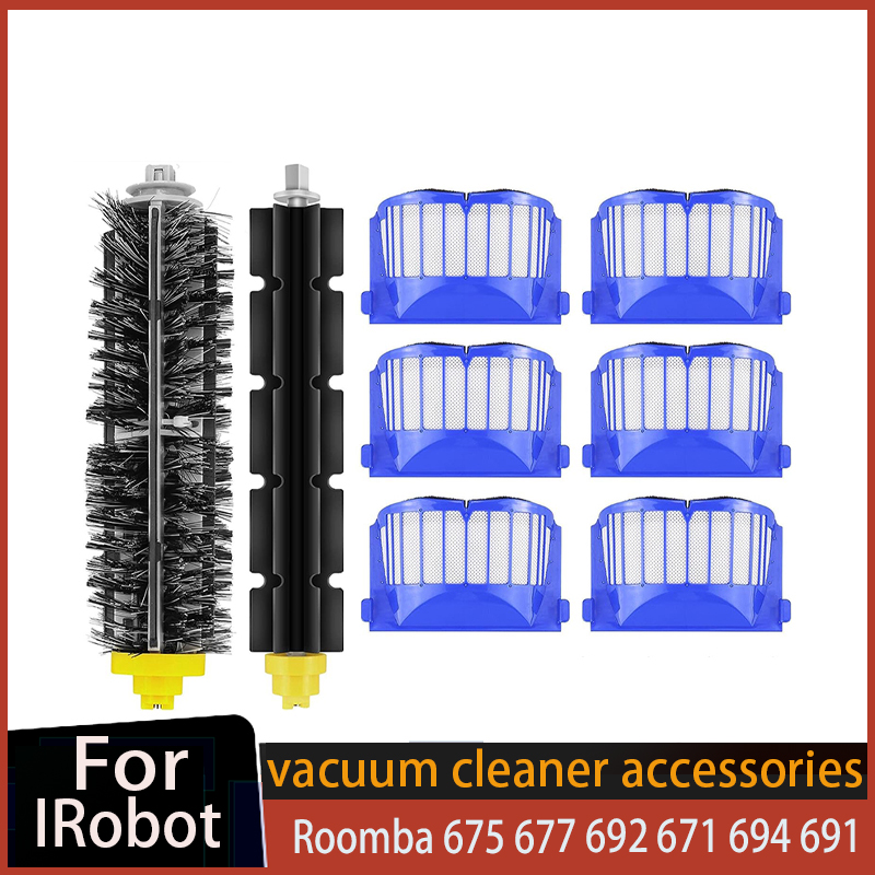 Replacement for iRobot Roomba 675 677 692 671 694 691 615 635 676 670 645 690 600 500 Series 595 585 Vacuum Cleaner Accessories: Orange