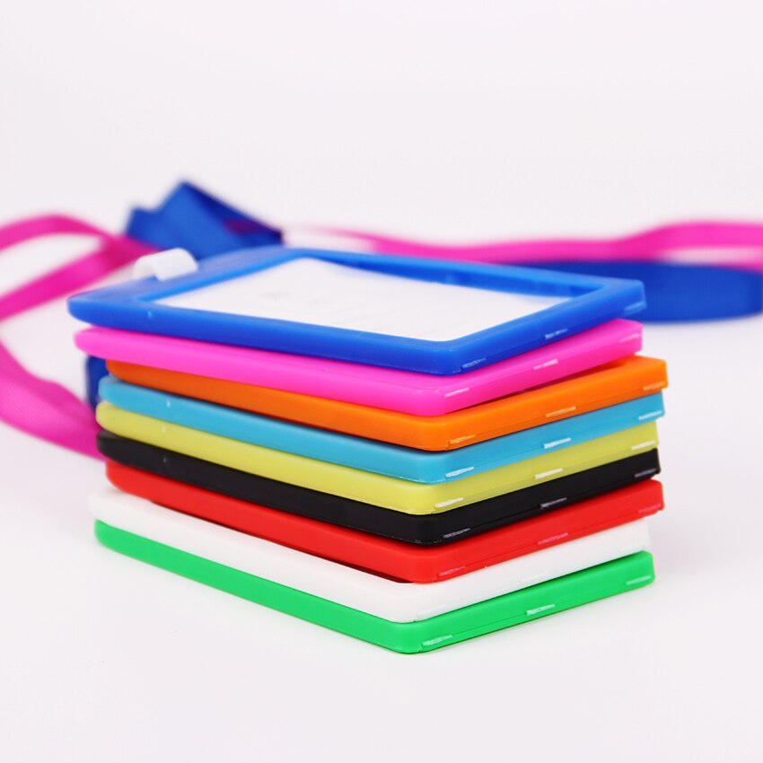 10 Stks Waterdichte ID Card Badge Houder Duidelijke Verticale