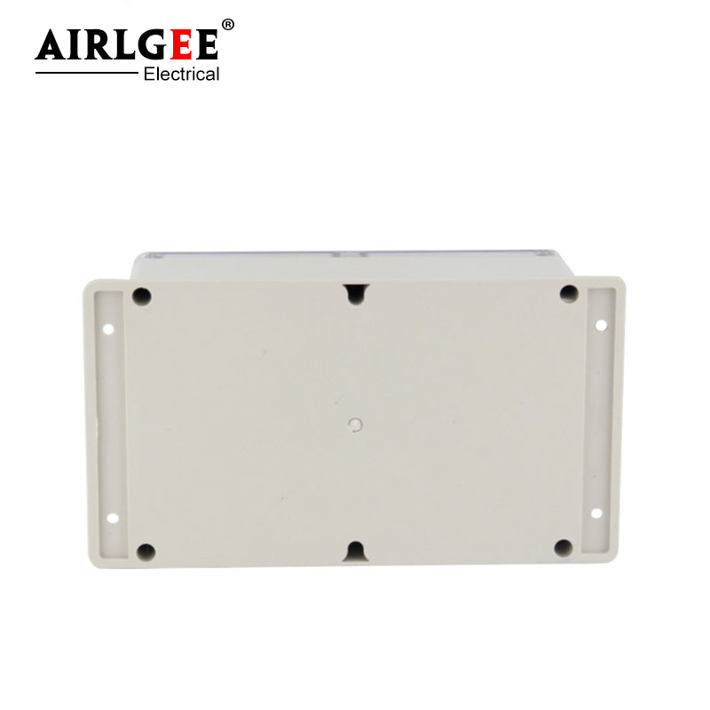 230 * 150 * 87mm Ip65 ABS PC industrial cable fiber junction box outdoor waterproof large transparent cover