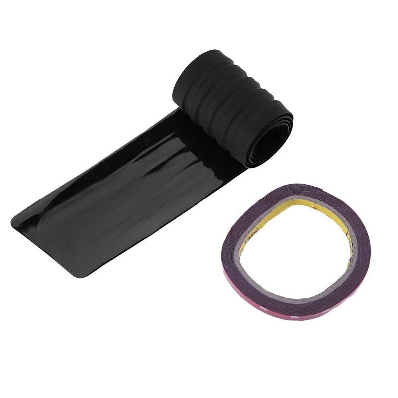 Car Trunk Door Sill Plate Protector Rear Bumper Guard Rubber Pad Trim Cover