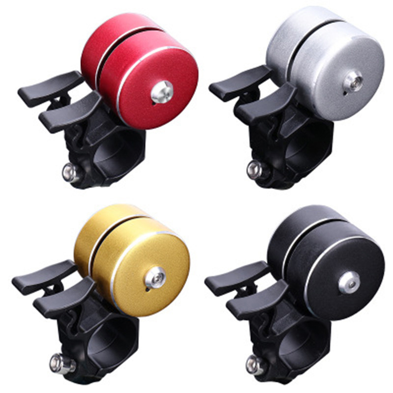 Timbre de bicicleta de montaña plegable, claxon Retro de cobre de 120dB, sonido pequeño, altavoz para bicicleta de carretera, accesorios para equipos de ciclismo