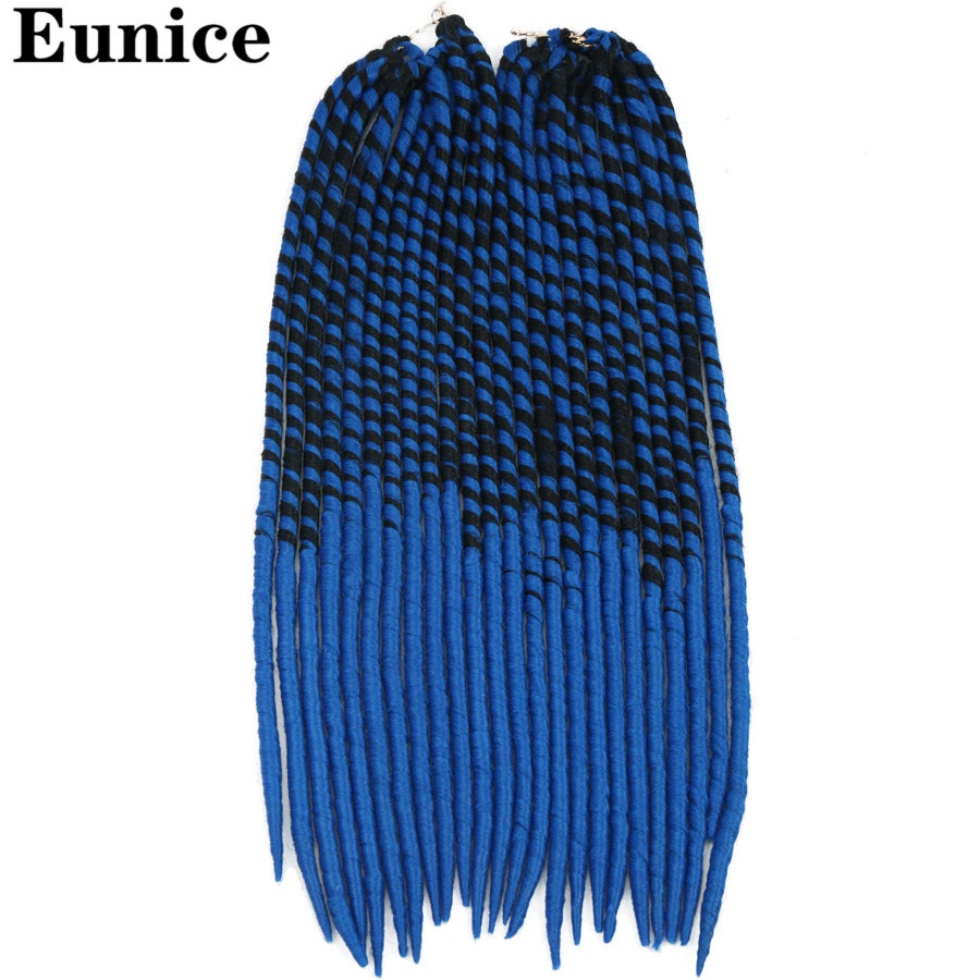 Faux Locks Crochet Braids Hair Synthetic Hair Extensions Braiding Hair Crochet Braids Hair Mixed Color High Temperature Fiber