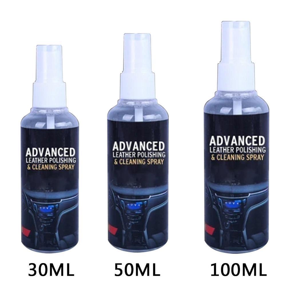 Auto Interieur Cleaner Agent Dak Stof Flanel Lederen Schoner Lederen Polijsten Autostoel Coating Seat Wax Spuiten Wax Cle J7Z7