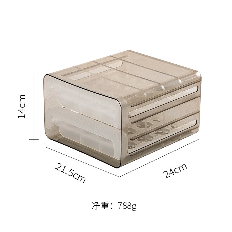 -proof egg shelf egg organizer kitchen fresh storage box refrigerator egg shelf tray loaded egg god box Freshkeeping Lids