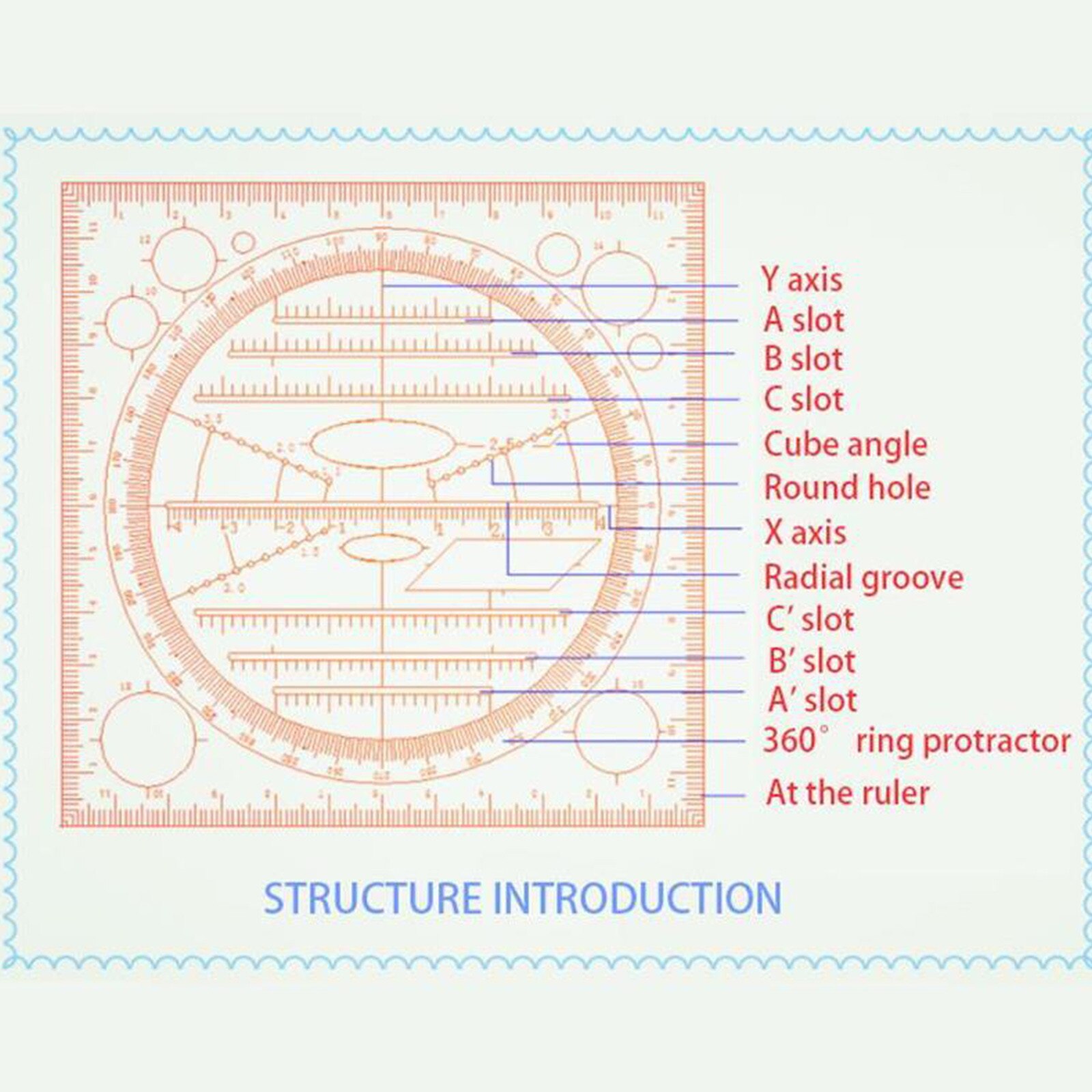 35#Math Sets Math Set Compass Circle Drawing Template Protractor Math Art Maths Squares Mathematic Geometry