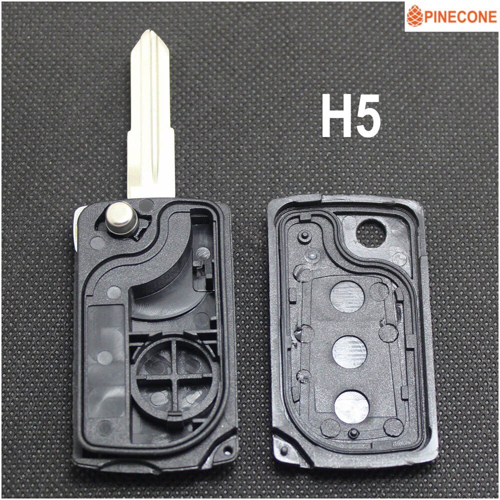 Grankogle til stor væg haval hover  h3 haval  h5 nøgleboks 3 knapper usleben messingklinge udskift fjernbetjeningsnøgleskal 1 pc