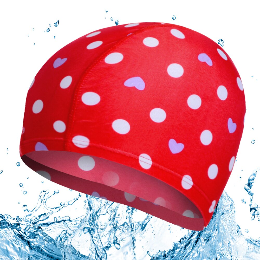 Women Men Swimming Cap Waterproof Fabric Protect Ears Long Hair Sports Siwm Pool Swimming Hat Swimming Accessories