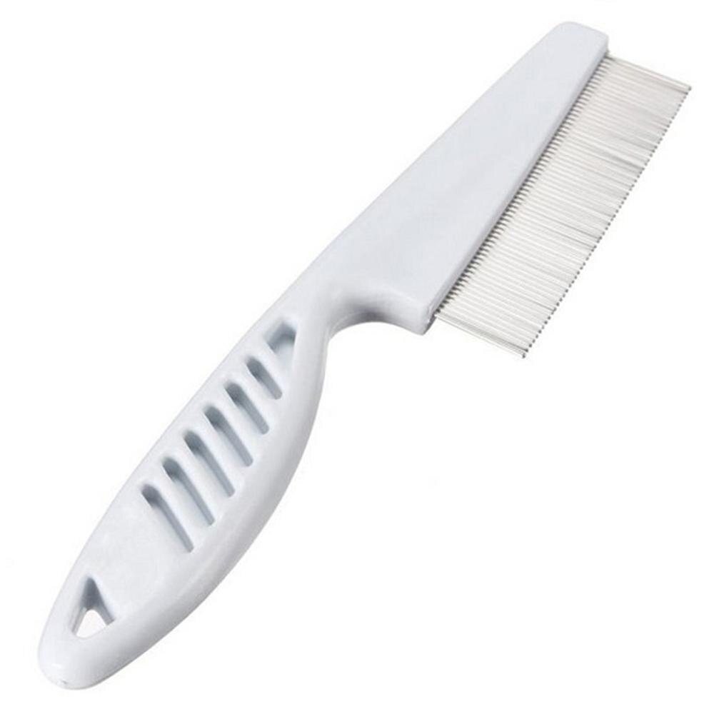 High Comfort Head Lice Comb Metal Nit Head Hair Lice Comb Fine Toothed Flea Flee with Handle For Kids Pet Tool: Default Title