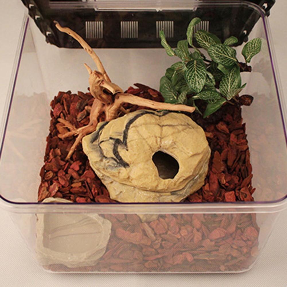 Reptile Terrarium Breeding Incubating Box Spider Frog Box Lizard Snake Turtle Tank Cylinder Cage Fish Tank For Eggs Incubation