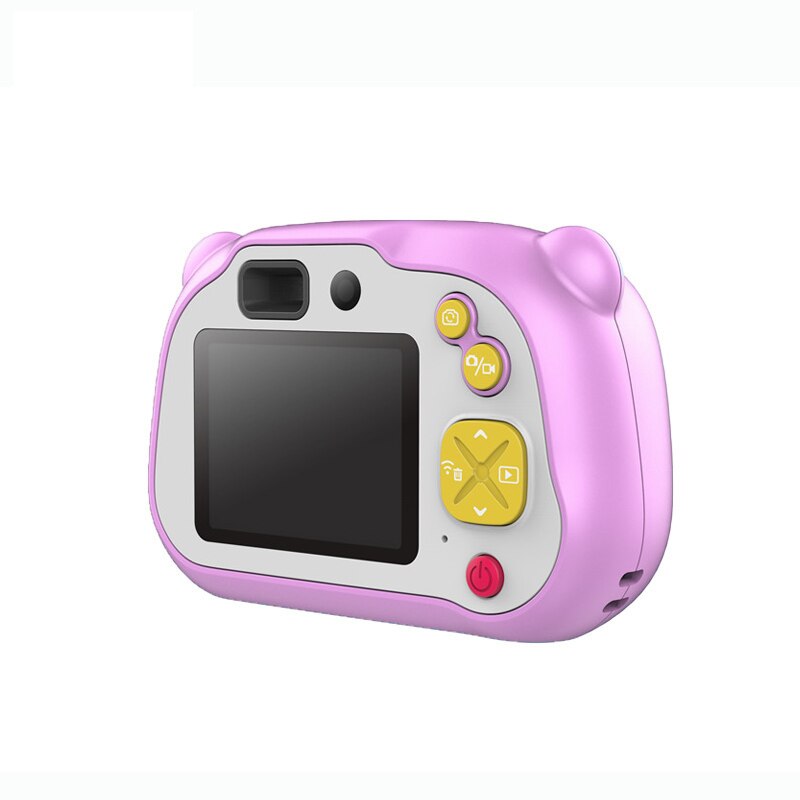 Kids Mini Video Camera 1080P Digitale Camcorder Wifi Vlog Camara Educatief Speelgoed Dual Lens Fotografica Profesional Kinderen: Pink / Add 8G TF Card