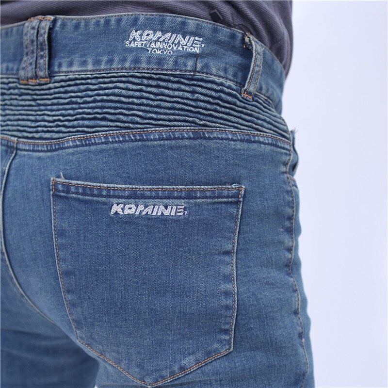 Pantalones de Moto para hombre, pantalones de Moto, pantalones de Motocross con protección