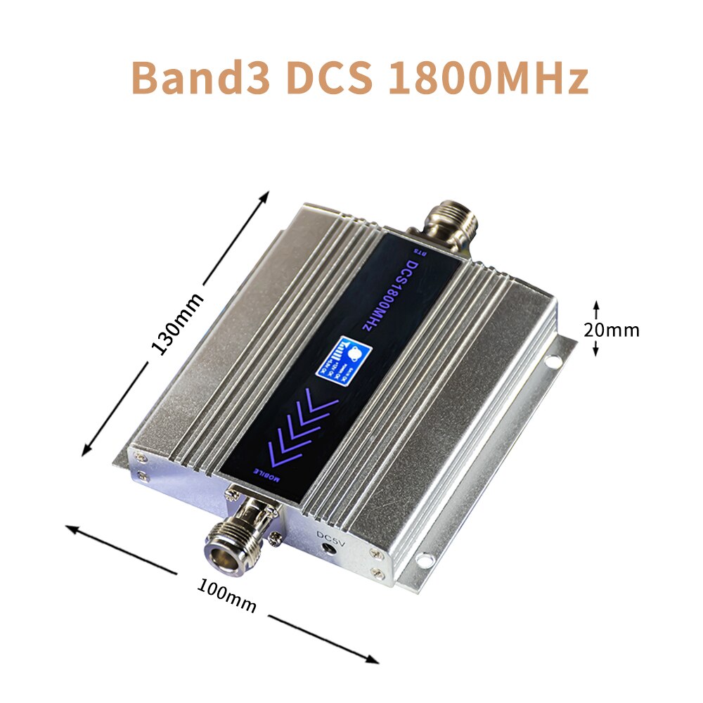 3G 4G Lte Dcs 1800 Mhz Moblie Telefoon Booster Gsm 1800 Signaalversterker Cellulaire Mobiele Telefoon Versterker Netwerk 65dB Gain Lcd Display