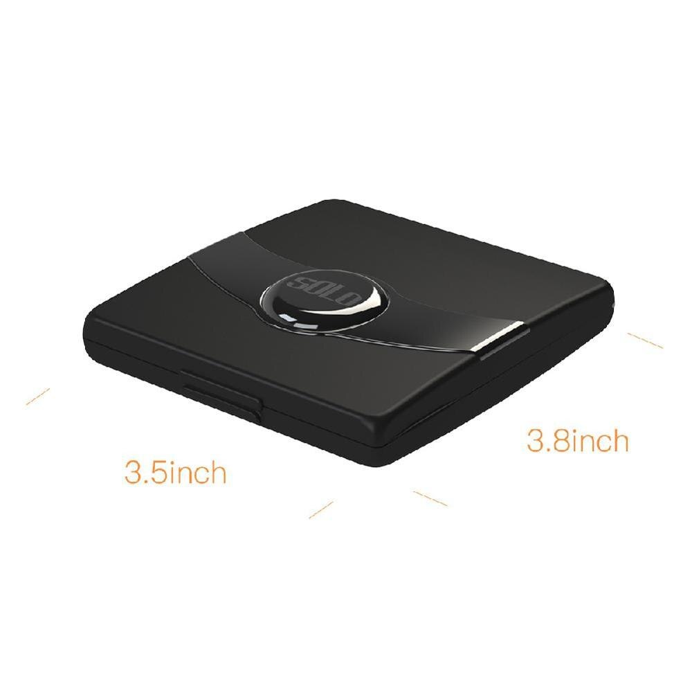 Saxofoon saxofoon klarinet hobo rieten abs koffer opbergdoos waterdicht slijtvast algemeen voor 8 rieten