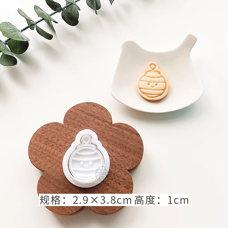 Di Natale mini Simpatico Pupazzo di Neve Pan di zenzero uomo Stampo per Biscotti Riutilizzabile 3D cartone animato Fondente Biscotto stampatore Cottura Torta Decorazione Strumenti: MULTI