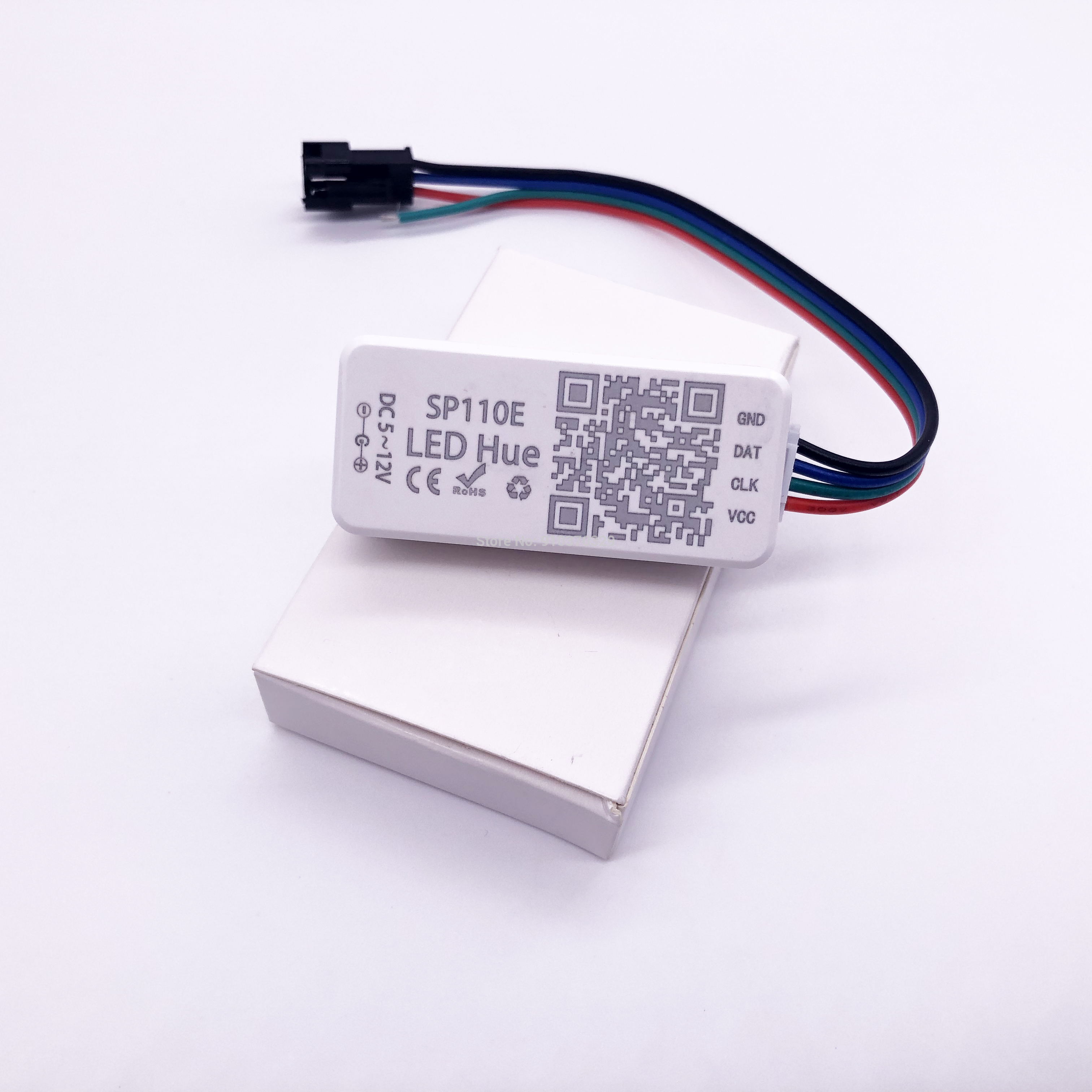 SP110E MIniBluetooth Controller For WS2812B WS2811Addressable Smart Led Strip LampPhone APP Control RGB Pixel Light Controller