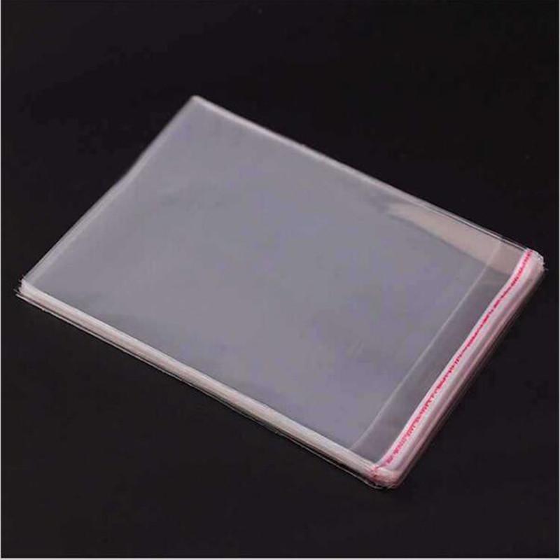 24cm * 34cm Plastic Bag OPP Bag Transparent Plastic Clothes Packaging Cellophane Bag Office Data Storage Tool 100pcs: Default Title