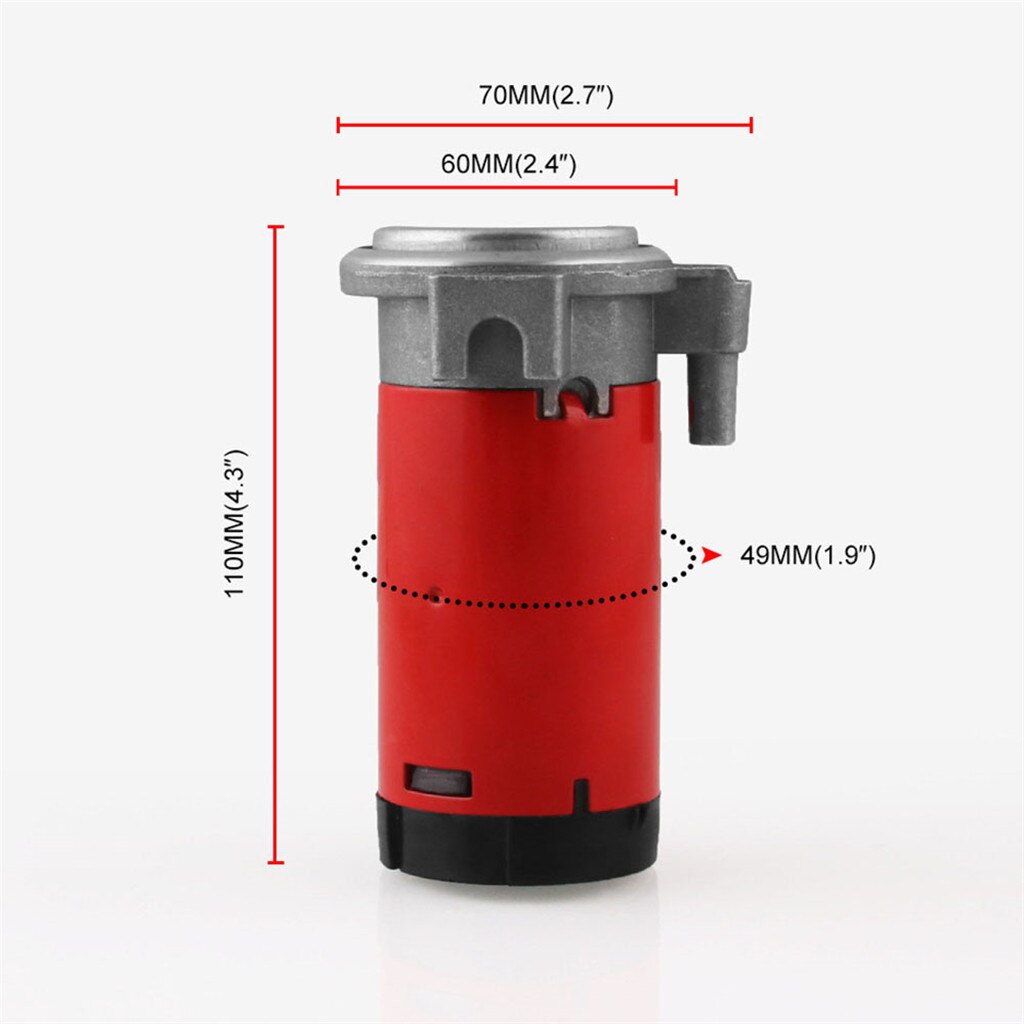 General Purpose 12V Car Vehicles Motorcycle Air Compressor Motor Air Horn Compressor Motor