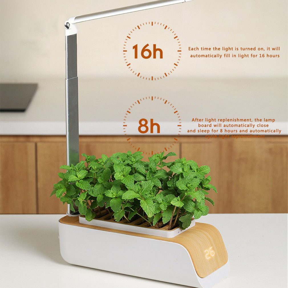 Newest Intelligent Vegetable Planting Machine Soilless Cultivation Of Small Flower Pots, Intelligent Vegetable Gardening