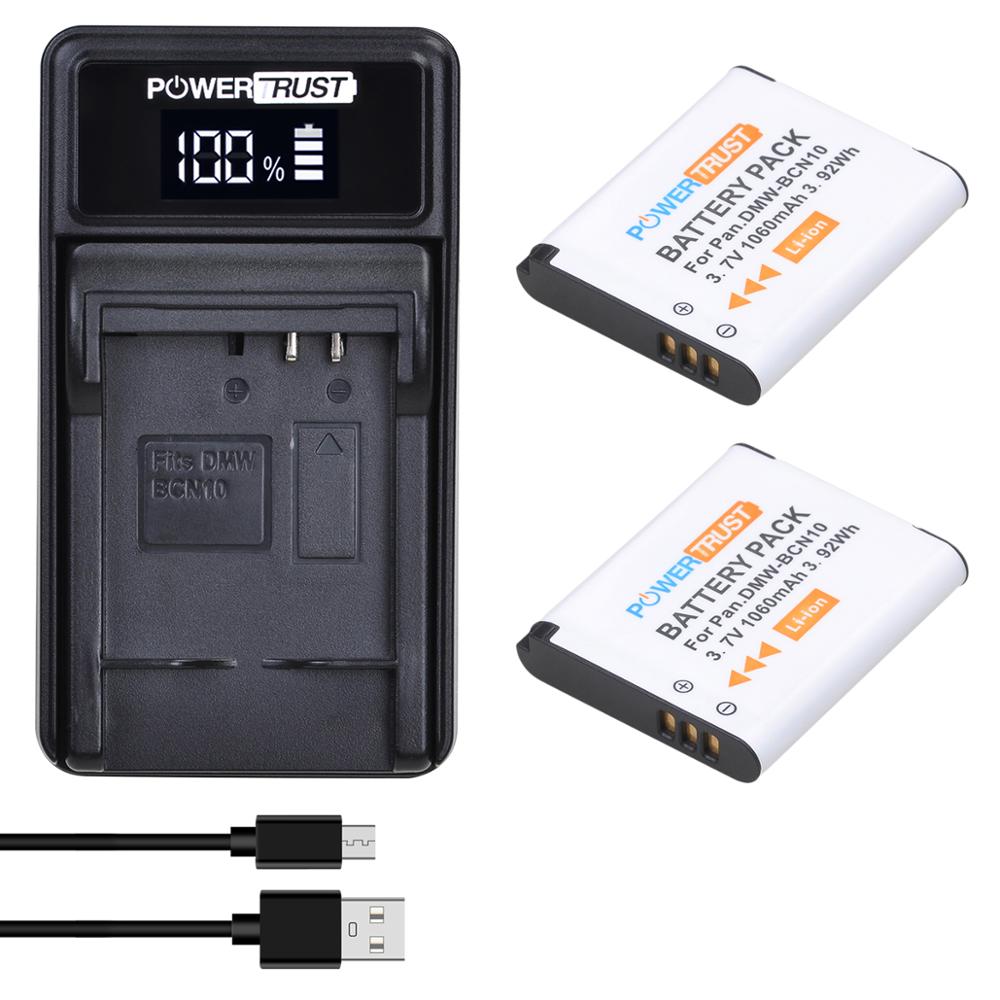 Dmw-bcn 10e 1060 mah dmw-bcn 10 bcn 10 bcn 10e batteri og lader for panasonic lumix dmc -lf1,  dmc  lf1, dmc -lf1w lf1k kamera