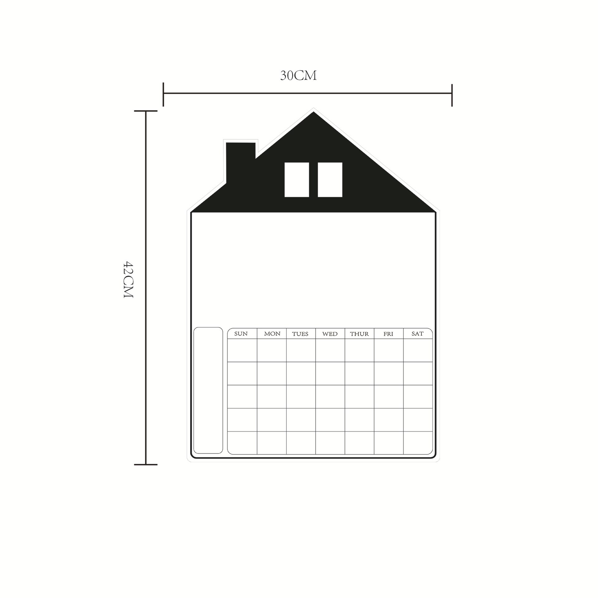 Kalender Schema A3 Zachte Magnetische Memo Message Board Schrijven Zachte Whiteboard Magneet: BSH33 single sheet