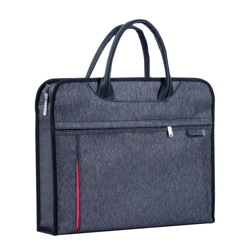 Oxford Canvas Bestand Tas Waterdicht Grote Capaciteit A4 Rits Conferentie Handtas