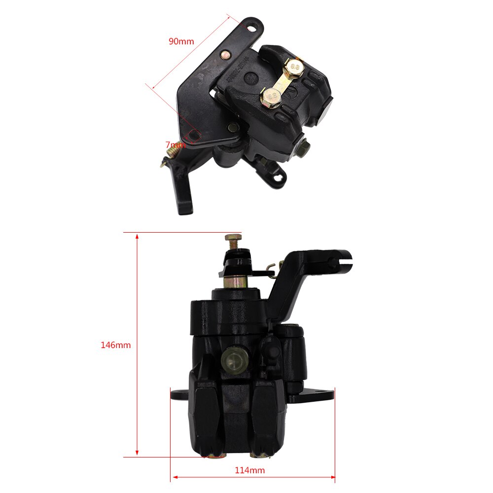 Portatif Etrier de frein arrière ATV pour Suzuki LT-Z400 QUAD SPORT LTZ400 - Auto