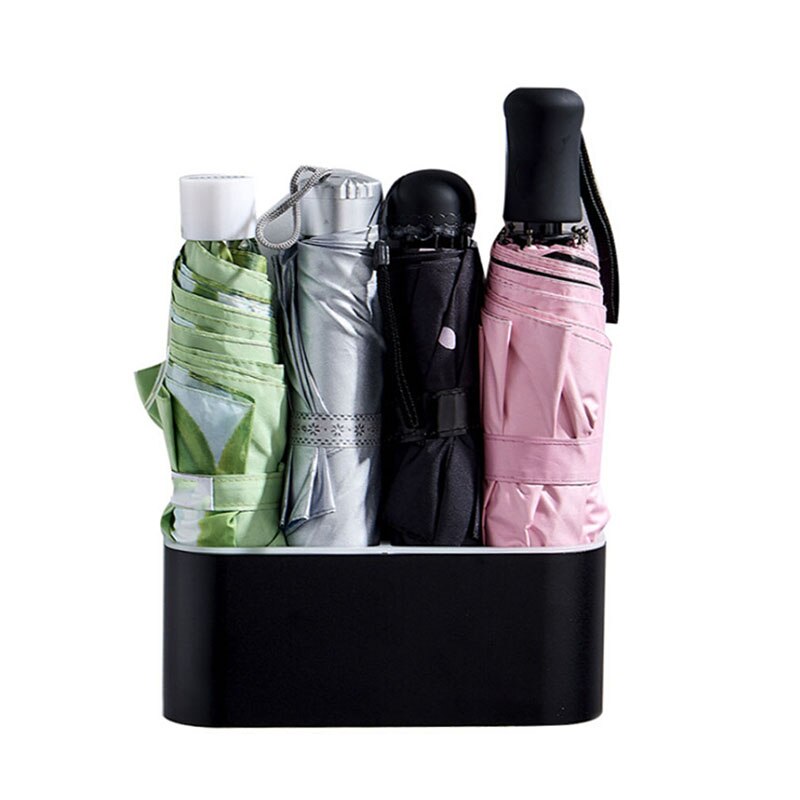 Support de support de parapluie fixé au mur portatif étagère de support de stockage de parapluie de couleur unie pour le porte-parapluie de bureau à la maison