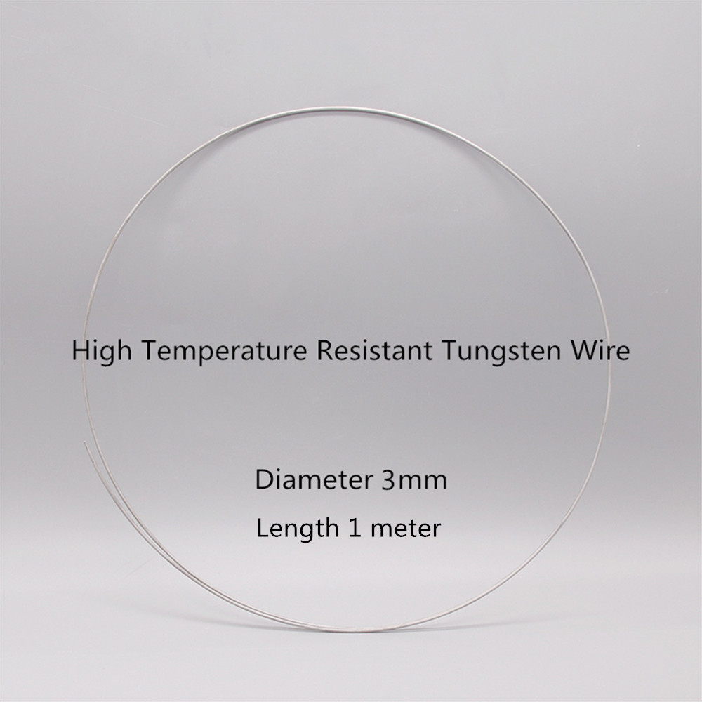 Support d&#39;allumage à Suspension de poterie, résistant aux températures élevées, pour les bijoux en céramique, fil de tungstène, meubles de four: 3mm tungsten wire