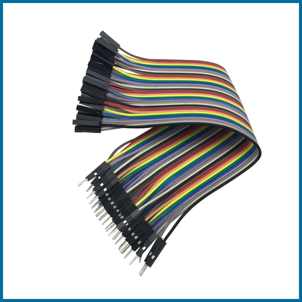 S robot 20/30cm raspberry  pi 40 stuks dupont line kabel mannelijk naar vrouwelijk jumper draad voor raspberry  pi 3 rpi 146