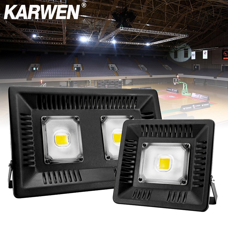 Waterproof IP65 Led Flood light Spotlight AC 220V 240V Floodlight 30W 50W 100W Outdoor Lighting Wall Lamp LED Flood Light