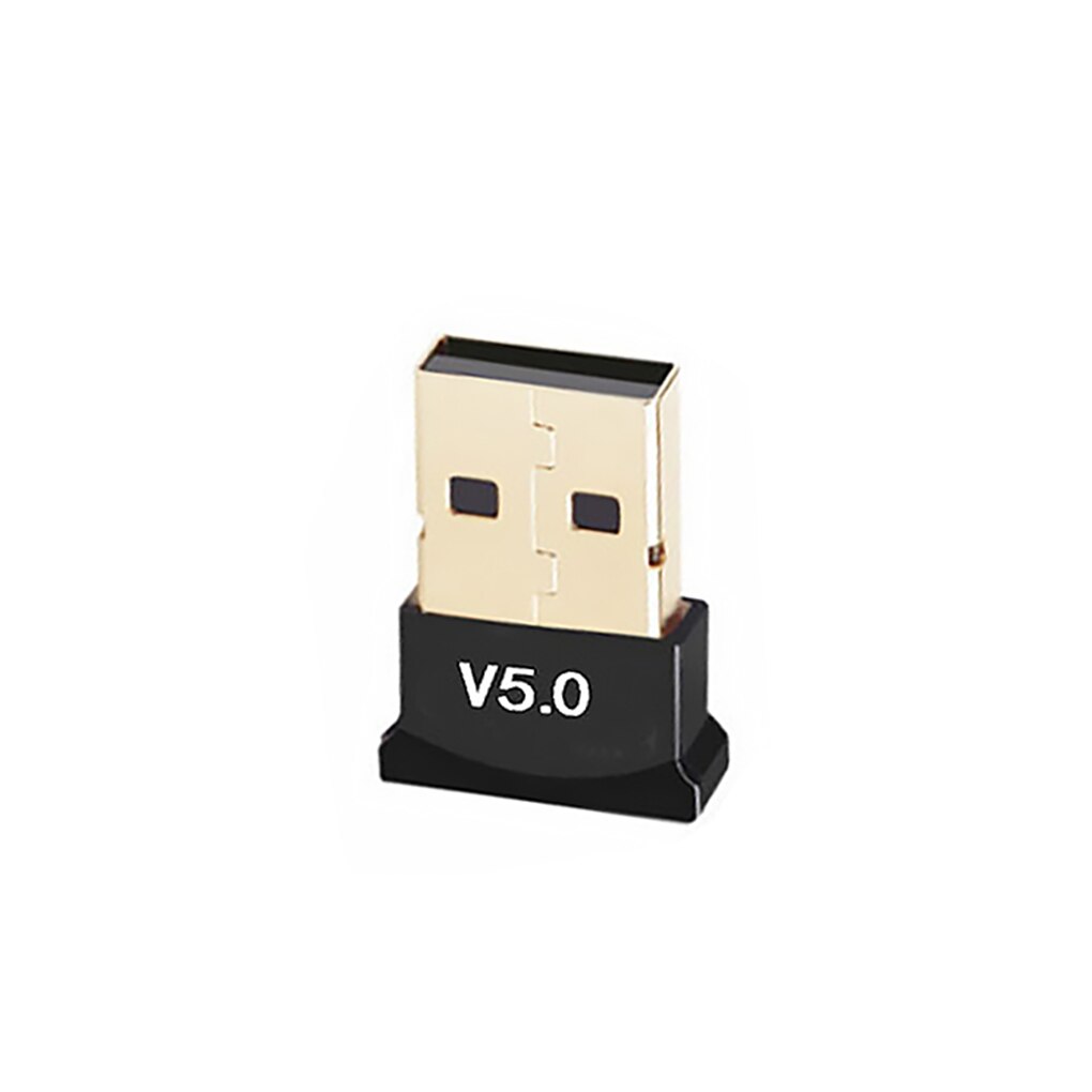 Bluetooth 5.0 musikadapter computer trådløs lydsender modtager usb 2.0 hurtig hastighed dongle: Default Title