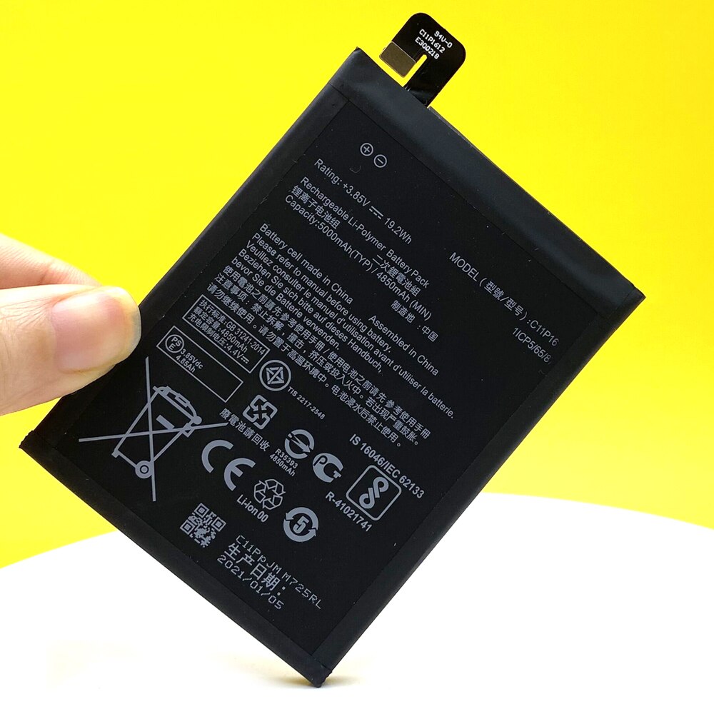 C11 p 1612 5000 mah akku für asus zenfone 4 max pro plus  zc554kl x00id für zenfone 3 zoom  ze553kl z01 hda
