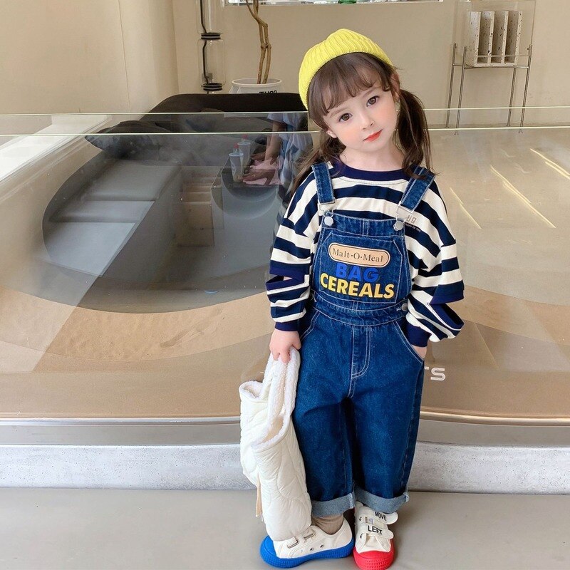 2022 pantaloni per bambini tute per bambini Jeans Casual abbigliamento per bambini moda tuta per bambini pantaloni per bambini Pantalones Para Bebe