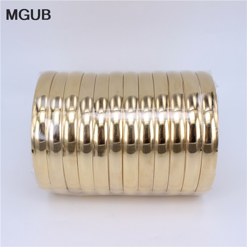 12 stykker/sæt guldfarve 316l rustfrit stål smykker armbånd og armbånd til kvinder armbånd smykker  sz019