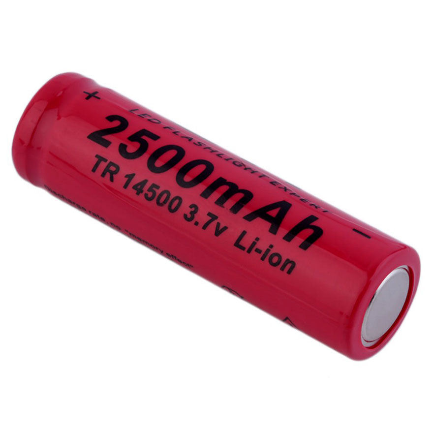 Gtf 14500 Lithium Batterij 3.7V 2500Mah 14500 Aa Oplaadbare Li-Ion Batterij Voor Led Zaklamp Speelgoed Klok Camera Afstandsbediening controle