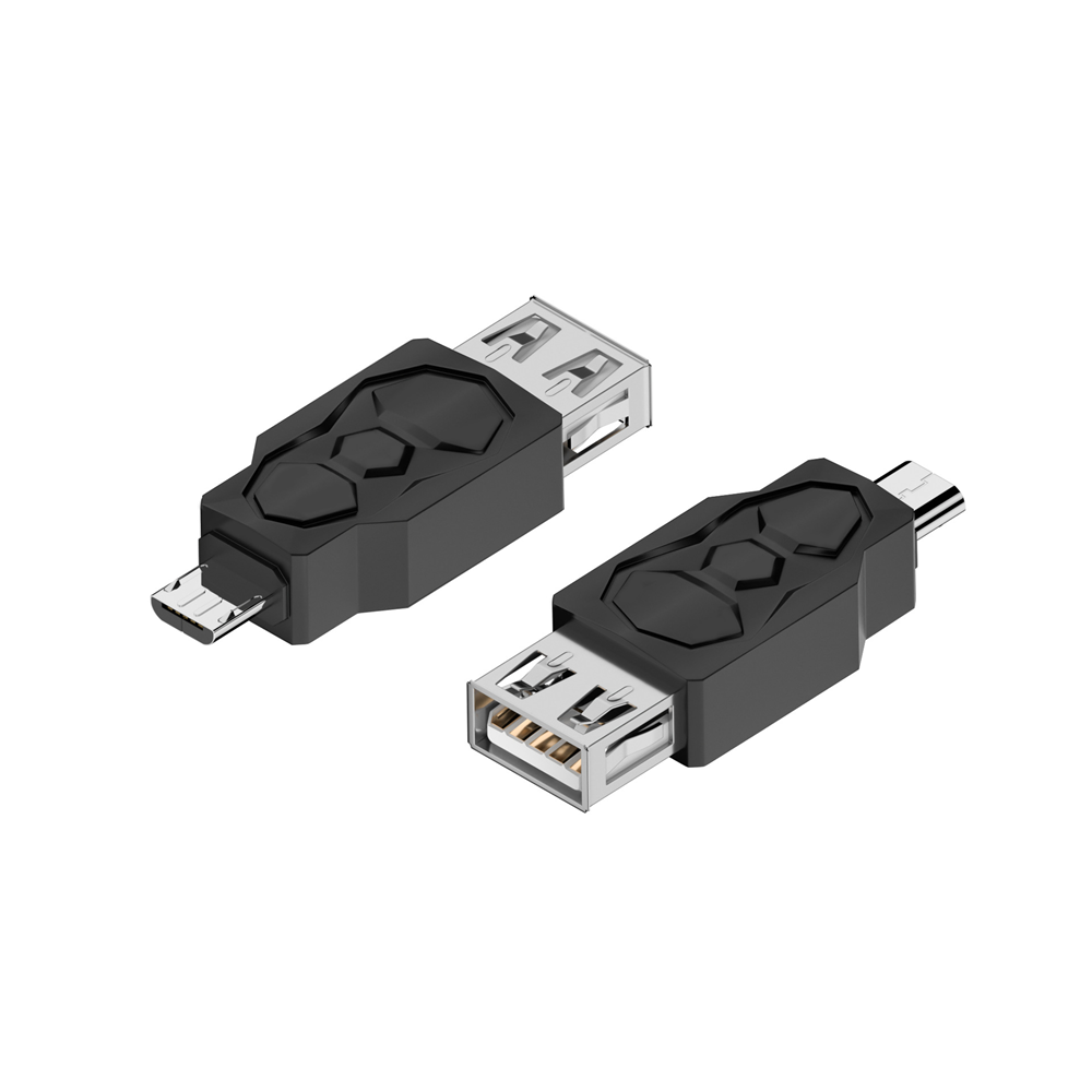 1-10Stck USB zu Mikro Mini Typ-C USB Adapter Konverter USB Männlich Weiblich Konverter für Telefon Tablette Kamera Ladung Adapter: Gold / 10-19 Stücke