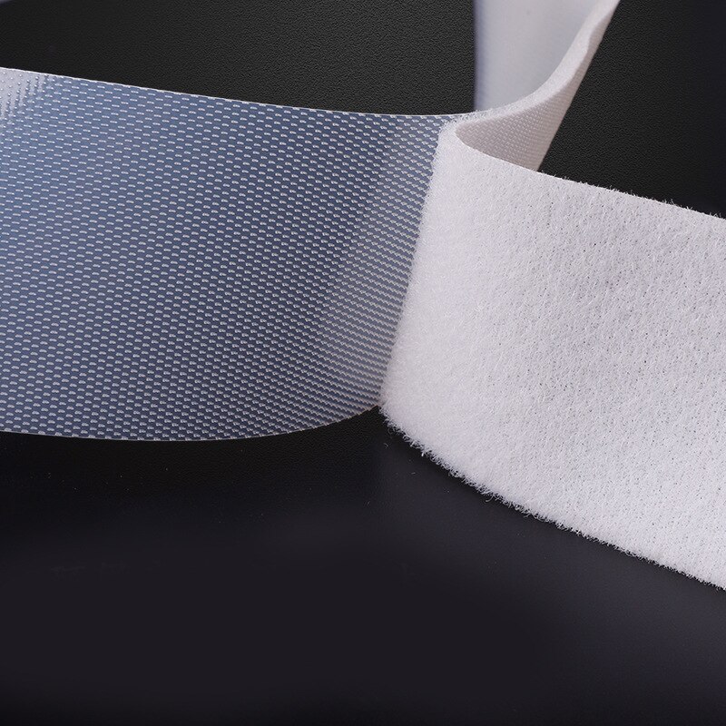 10m transparente bebé suave cierre de velcro cinta de gancho de cinta mágico y Cable de lazo corbata delgada IY los niños vestimenta accesorios de costura