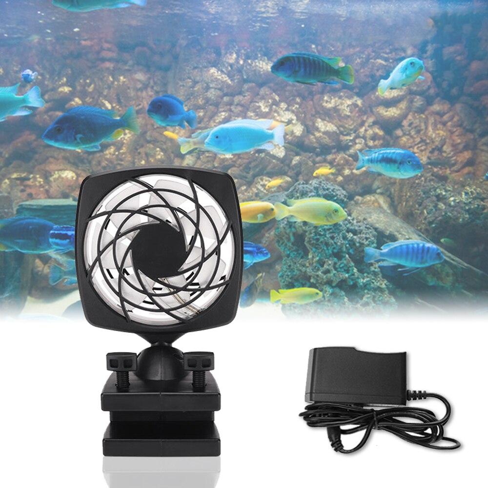 Aquarium Fan Aquarium Chillers Cooling Fan System for Salt Fresh Water Aquarium Fish Tank Temperature Control Cooling: US