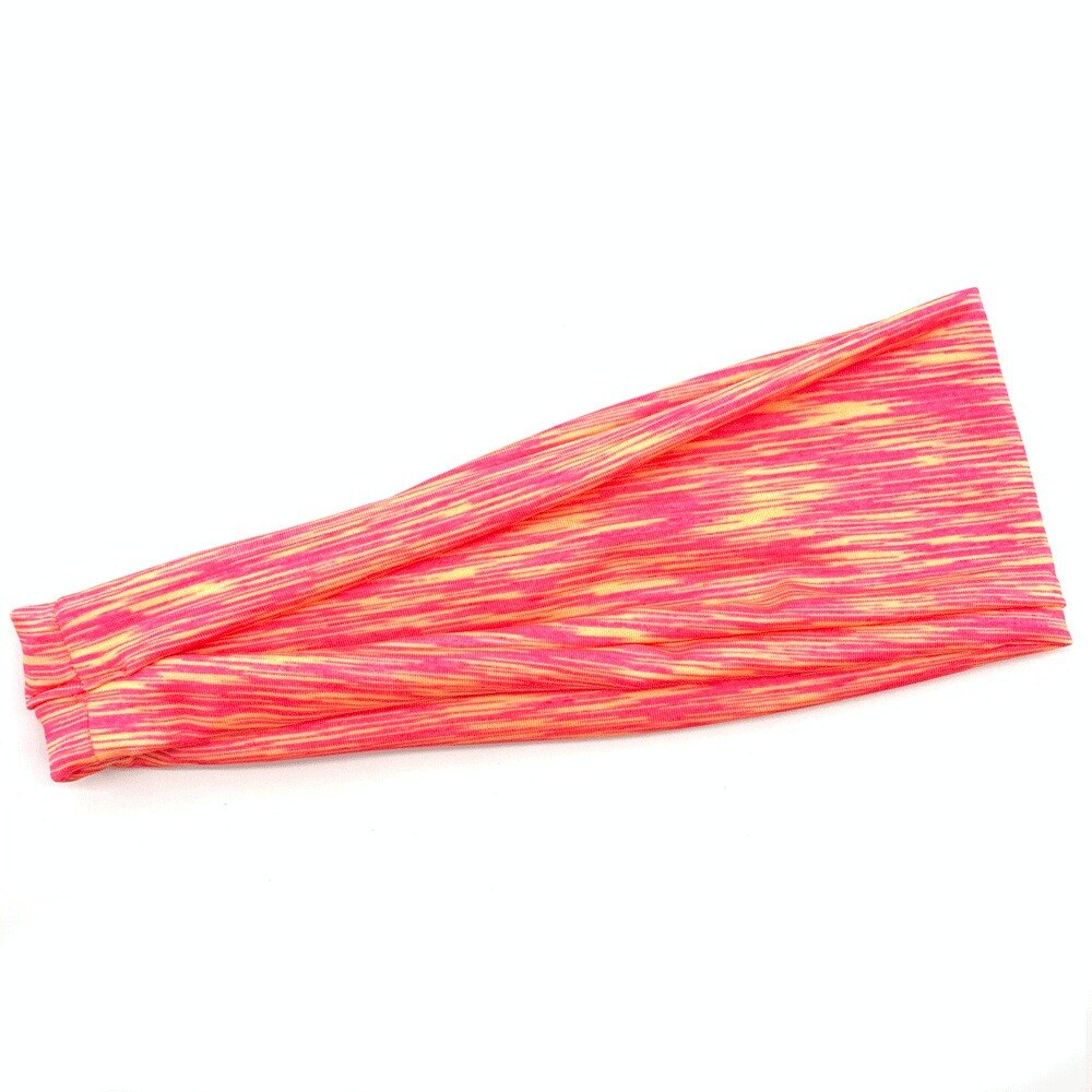 Diadema de ciclismo para hombre y mujer, banda para el sudor para deportes al aire libre, turbante de secado rápido, banda para el pelo para correr, Bandana para bicicleta, pañuelo para la cabeza: Rojo