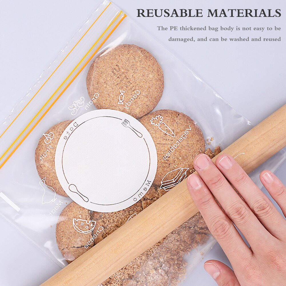 Kitchen Fresh Zip lock Bags Reusable Silicone Food Freezer Storage Ziplock Stasher Wrap Seal Bowl Vacuum Kitchen Storage Tool