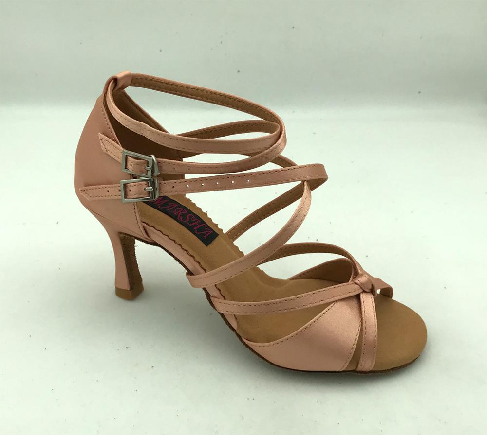 Zapatos de baile latino profesionales para mujer, calzado de salón de baile, zapatos para salsa para de tango y boda 6209FL2