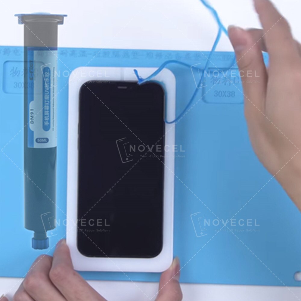 praktisch Bildschirm Polieren UV Wasserdicht Kleber Grenze Lücke Dicht für iPhone Samsung Uhr Bildschirm Abziehbare UV Lampe Aushärtung Kleber